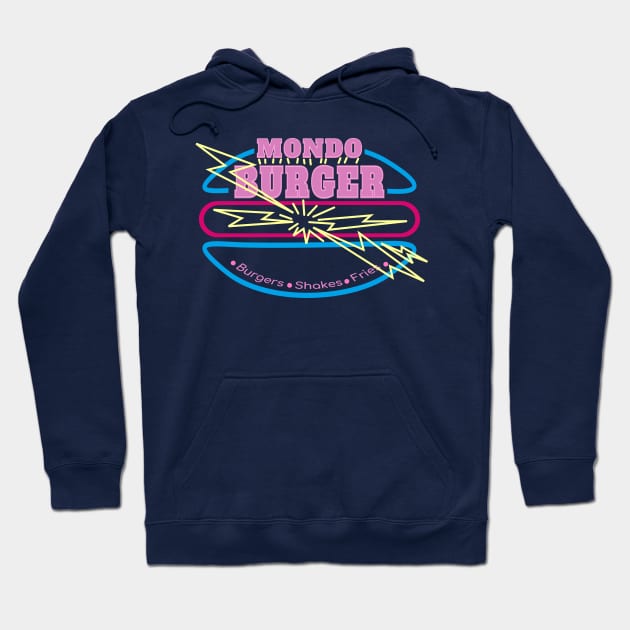 Mondo Burger Hoodie by ILLannoyed 